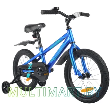 Детский велосипед Novatrack Juster 165JUSTER.BL23 (синий, 2023) картинка 2